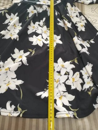 Vestido de tirantes de Shein con cinturón, talla L