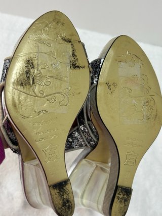 Sandalias lentejuelas Sacha London Talla 37