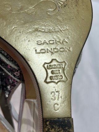 Sandalias lentejuelas Sacha London Talla 37