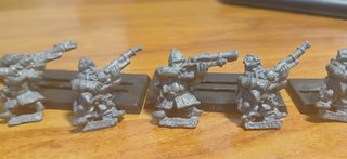 Figuras Enanos Thunderer (Warhammer)