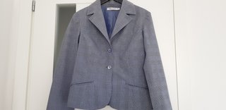 Giacca azzurra cotone 100% Y2K taglia XS