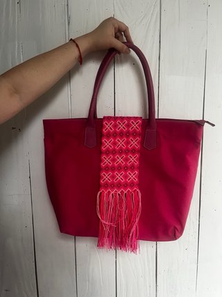 Bolso Wayuu tejido artesanal
