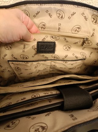 Bolso portátil El Potro negro