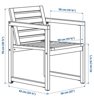 Mesa y 4 Sillas Ikea Nammaro