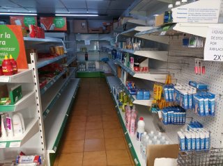 Estantería de pasillo 4m x 1.60m