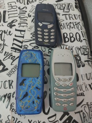 Teléfono Móvil Nokia Gris y Azul