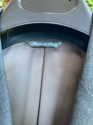 Completo giacca e pantaloni uomo grigio