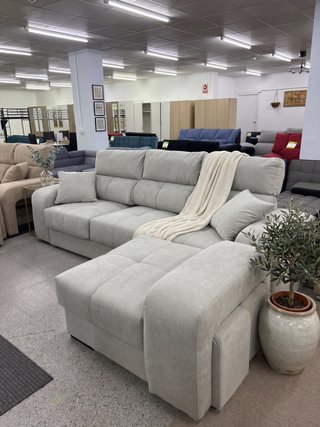 ¡CHOLLO! Sofá 3-4 Plazas Reclinable (Envío Gratis)