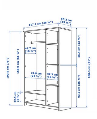 Armario Blanco Ikea
