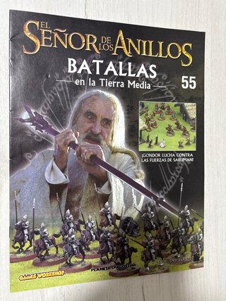 Número 55 Batallas en la Tierra Media LOTR ESDLA