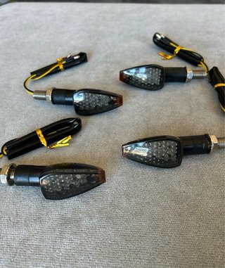4 Intermitentes led moto Homologados NUEVOS
