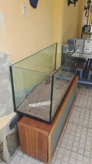 Acuario o terrario grande