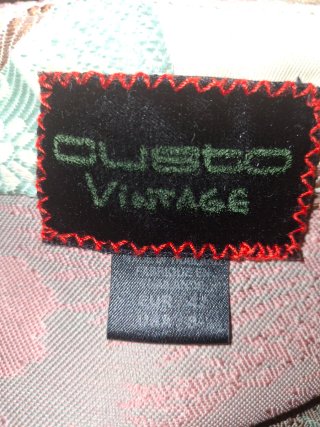 Chaqueta militar vintage estampada