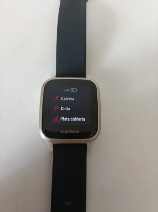 Reloj Garmin Venu Sq Negro/Dorado