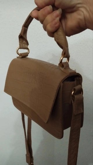 Bolso bandolera mini Primark efecto cocodrilo