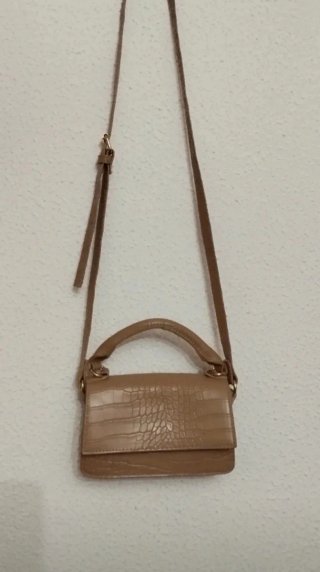 Bolso bandolera mini Primark efecto cocodrilo