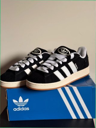 Adidas Campus 37 Gamuza Negra