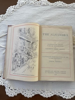 Cuentos de la Alhambra (inglés). 1908 W.I by J.P