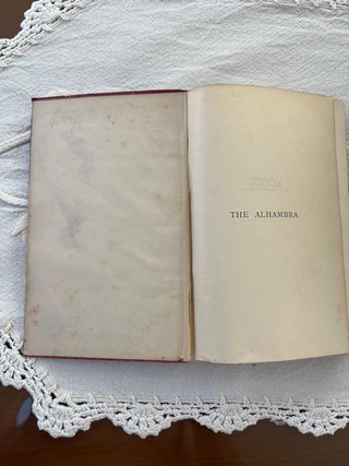 Cuentos de la Alhambra (inglés). 1908 W.I by J.P