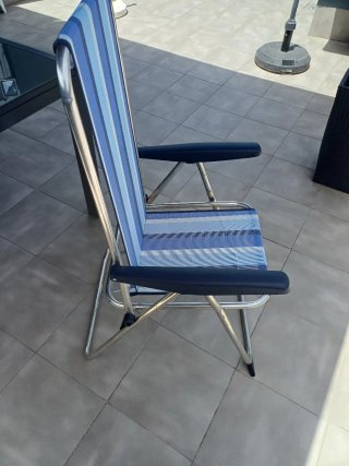 Silla plegable playa multi-posición