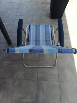 Silla plegable playa multi-posición