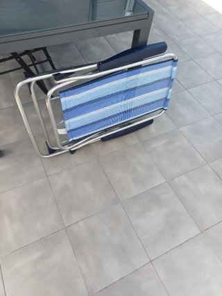 Silla plegable playa multi-posición