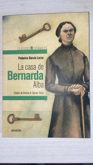Libro de lectura La casa de Bernarda Alba
