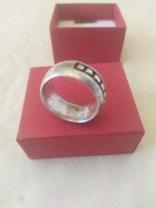 Anillo plata estilo Étnico para hombre