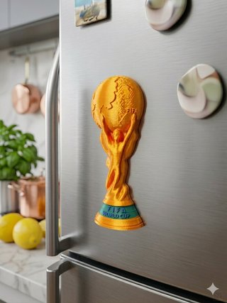 Imán Copa Mundial 3D