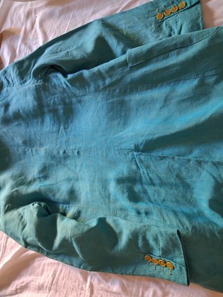 Giacca 100% lino Angelo di Nepi/pantaloni omaggio