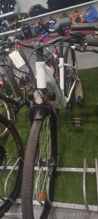 Bicicleta Eléctrica Blanca