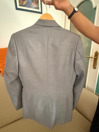 Americana gris para niño de 13 años
