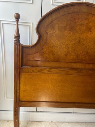 Cabecero Madera Maciza Vintage