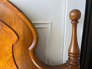 Cabecero Madera Maciza Vintage