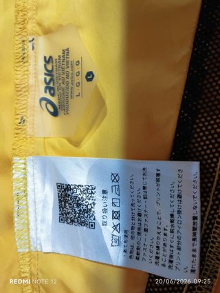 Chubasquero ASICS Tokyo Legacy Half Voluntario