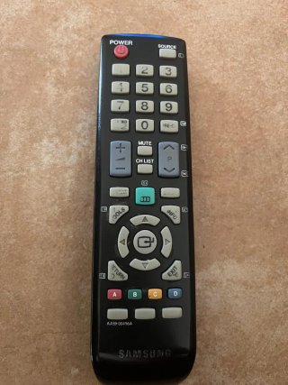 Televisión Samsung 50 Negra
