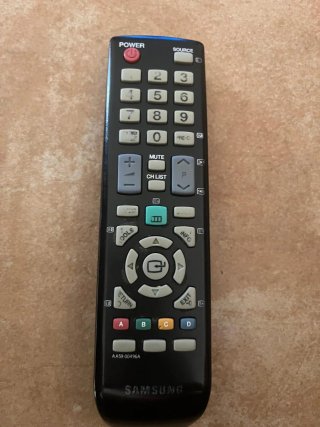 Televisión Samsung 50 Negra