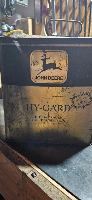 Lata Antigua Aceite John Deere HY-GARD