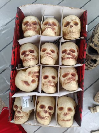 Lote Halloween: Calaveras y Huesos