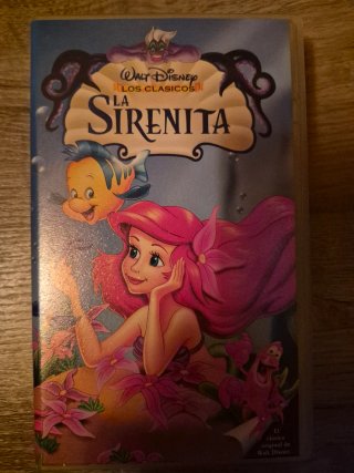 VHS La Sirenita - Walt Disney Los Clásicos