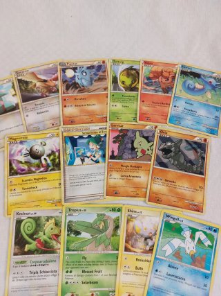 Lotto carte Pokémon Vintage Heart Gold Soul Silver