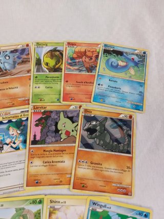 Lotto carte Pokémon Vintage Heart Gold Soul Silver