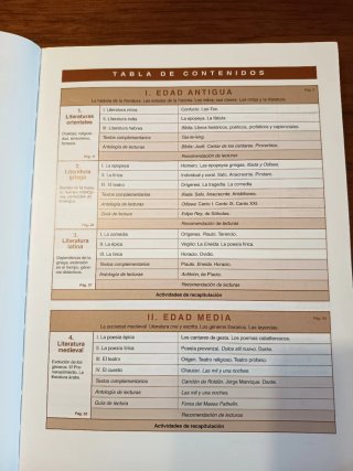 Literatura universal Bachillerato