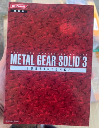 Metal Gear Solid 3: Subsistence Headset Konami PS2