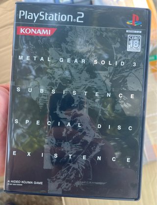 Metal Gear Solid 3: Subsistence Headset Konami PS2