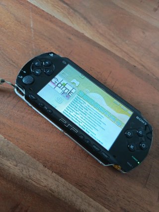 PSP Fat Sony Nera