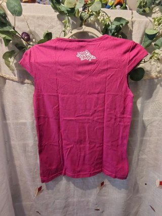 Camiseta ROLY Fucsia Dirty Color Talla M