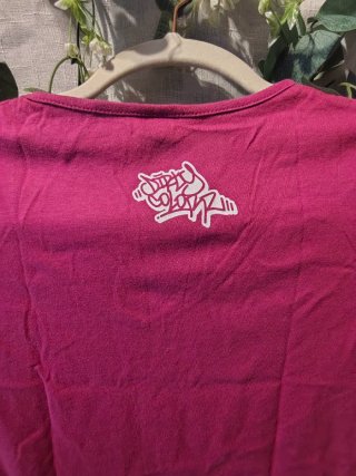 Camiseta ROLY Fucsia Dirty Color Talla M