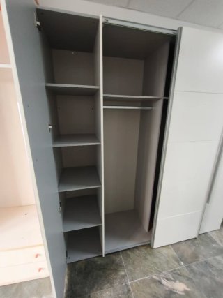 Armario puertas correderas blanco
