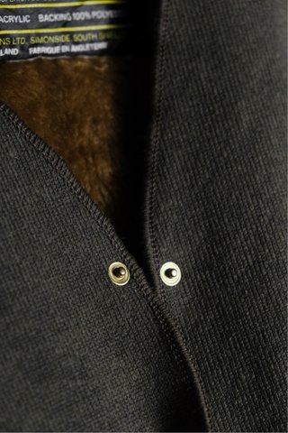 Giubbotto Barbour con fodera in pile marrone/verde